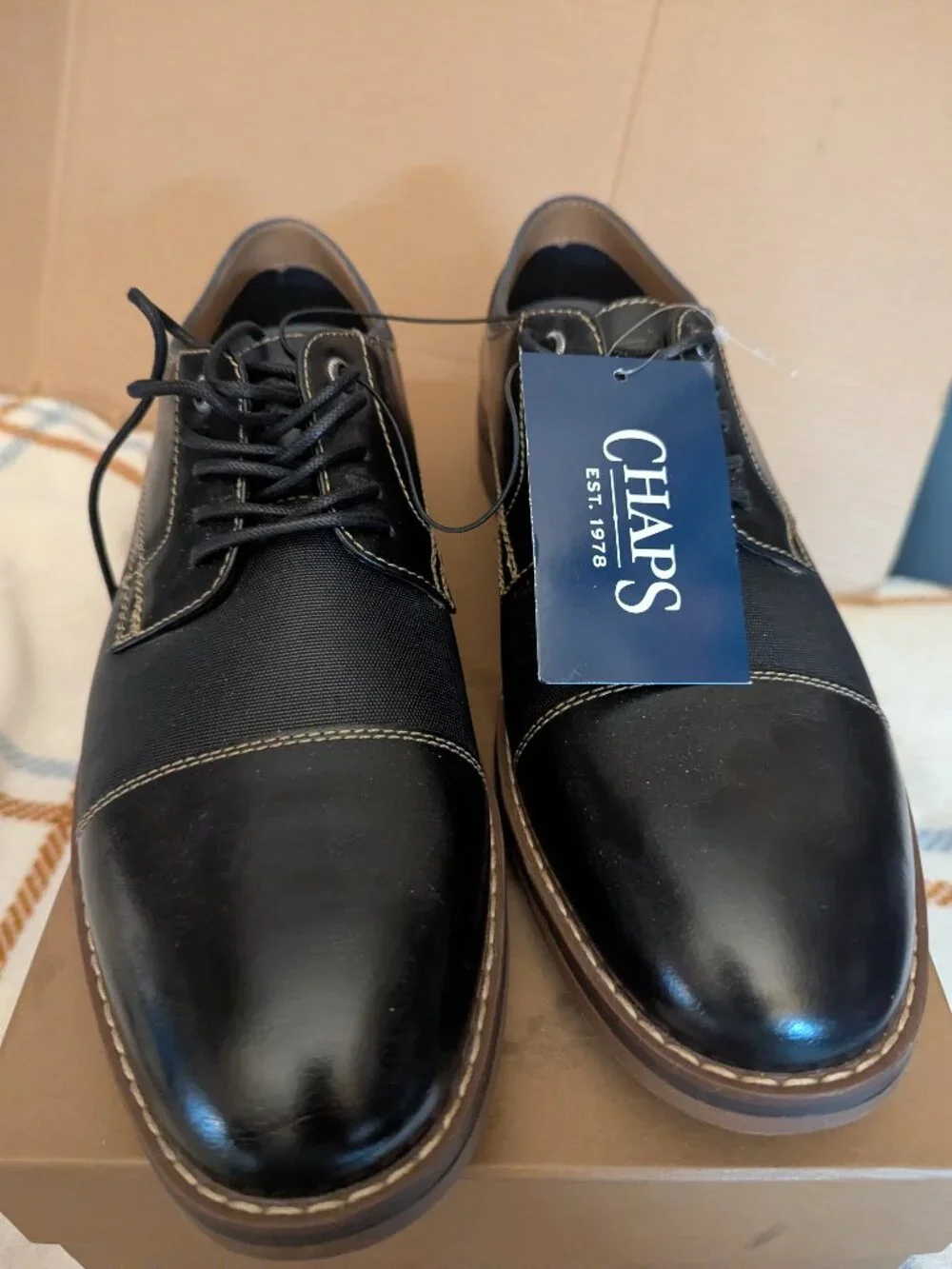 Men's Cap-Toe Derby Shoes